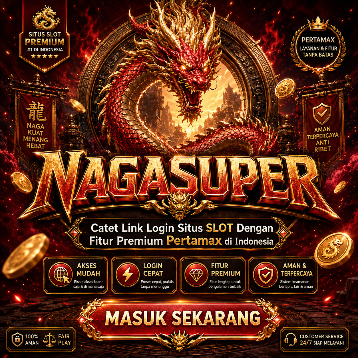 NAGASUPER : Catet Link Login Situs SLOT Dengan Fitur Premium Pertamax di Indonesia