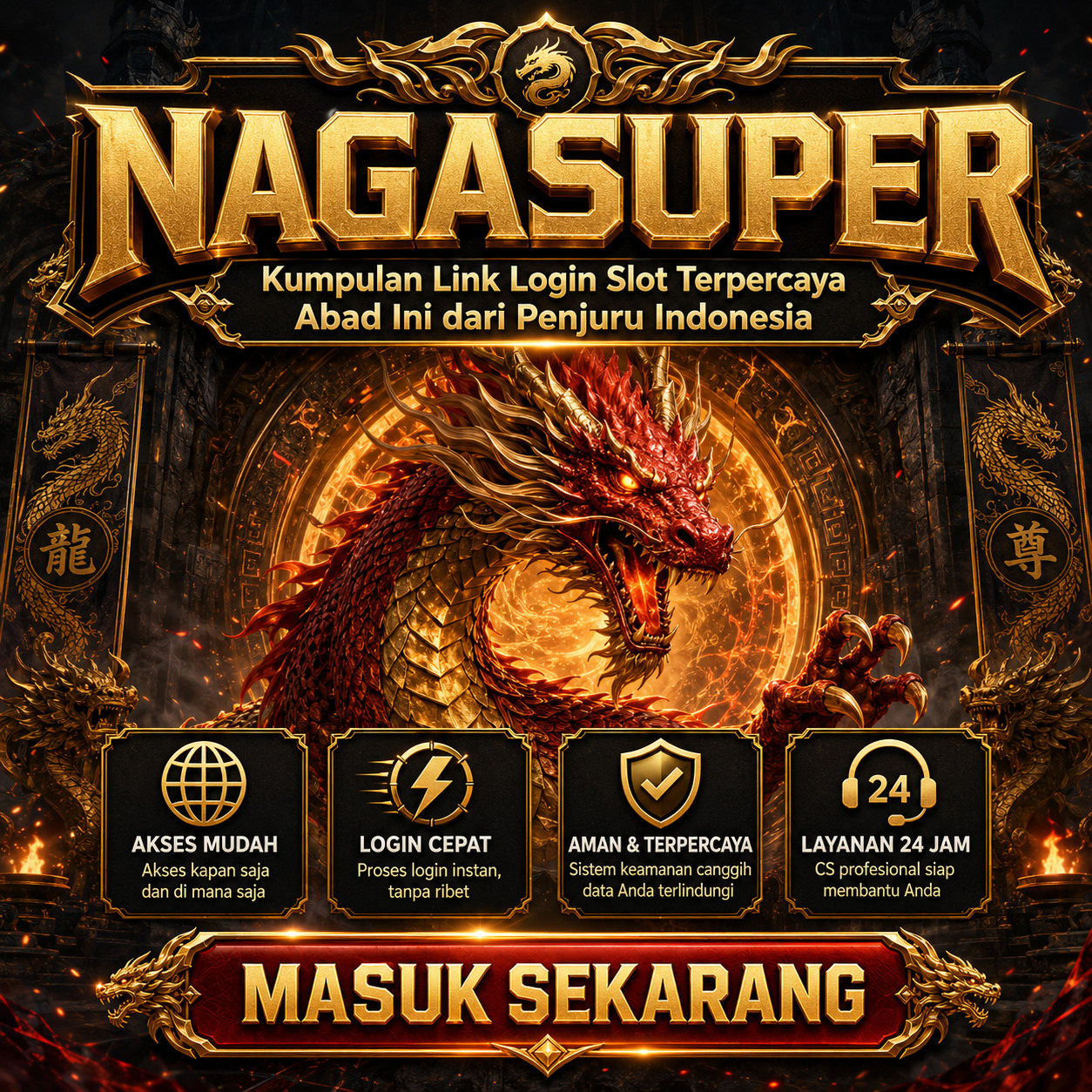 NAGASUPER: Kumpulan Link Login Slot Terpercaya Abad Ini dari Penjuru Indonesia